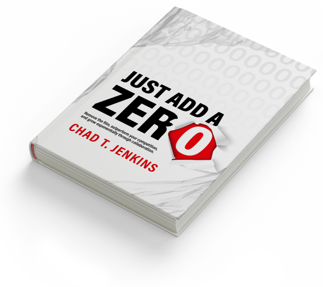 Picture of the Just Add A Zero hardcover book